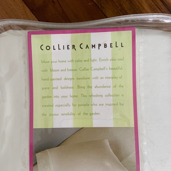 Collier Campbell Ivory Twin Sheet Set 300 TC - Picture 4 of 4